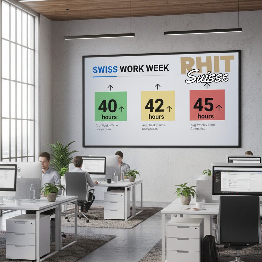 40h, 42h ou 45h ? La durée du travail en Suisse… et ailleurs