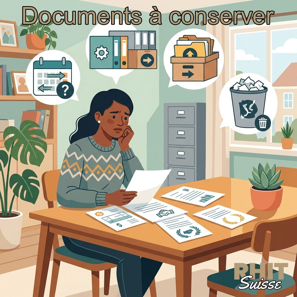 Salariés en Suisse : quels documents pro devez-vous garder